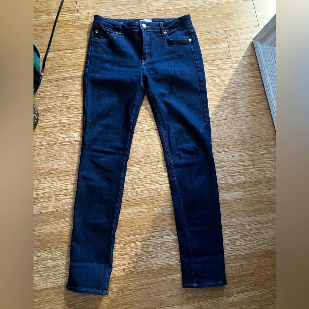 Dark wash GANNI skinny jeans